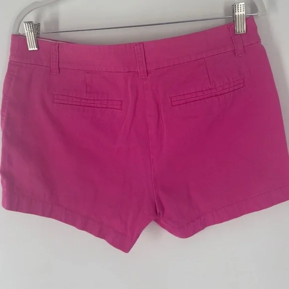 J.Crew Women's Hot Pink Chino Shorts- Sz 8 - Picture 3 of 6